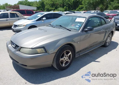 2002 Ford Mustang из США, поврежденный, VIN 1FAFP40482F106251